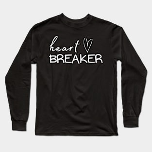 Heart Breaker - (Best for dark background) Long Sleeve T-Shirt